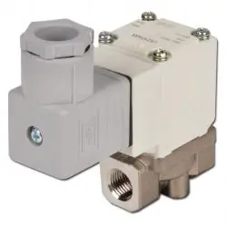 Neue Ware Magnetventil - 2/2-Wege - Aluminium - Druckluft - IG G 1/8" bis 1/4" - stromlos geschlossen - PN 0 bis 10