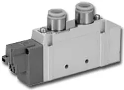 Preisknaller Magnetventil - 5/2-Wege Druckluft - Rohrversion SY9000 - weichdichtender Schiebe