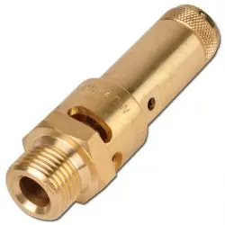 Sicherheitsventil - Druckluft - Messing - 0,2 bis 30 bar Neuheit
