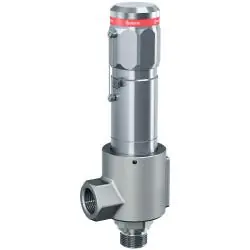 Direktkauf Sicherheitsventil - Baureihe 492 - Edelstahl - 1/2" bis 3/4" - 75 bis 160 bar festeingestellt - DN 10 bis 15 - gasdichte und nicht gasdichte Ausführung