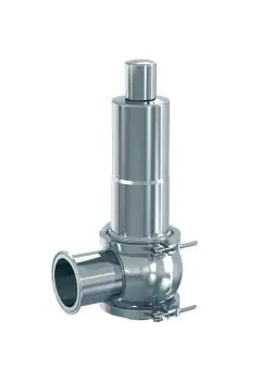 Must-Have Baureihe 4000 - Hygienic-Sicherheitsventil - Edelstahl - Eckform - mit Nirofeder - DN 25 bis DN 100 - verschiedene Ausführungen