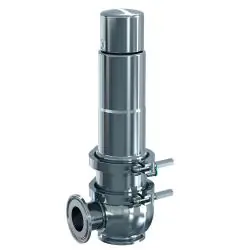 Neue Ware Sicherheitsventil - Baureihe 4020 Hygienic - Edelstahl - pneumatische Anlüftung - FKM Dichtung - DN 25 - verschiedene Ausführungen