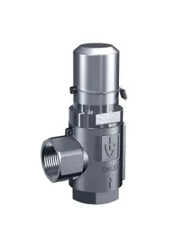 Baureihe 418 - Überströmventile/Regelventile - Edelstahl - Eckform - mit Ge­windeanschlüssen - Außenverstellung - DN 10 bis DN 32 - PTFE - verschiedene Ausführungen Schneller Versand