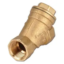 Schmutzfänger - Messing - Edelstahl-Sieb - Anschlussgewinde G 1/2" - DN 15 - max. Betriebsdruck 20 bar Heißes Angebot