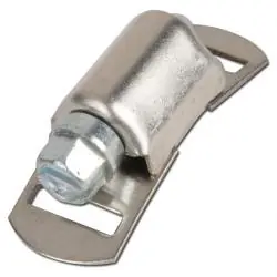 Direktkauf Verschluss für 13 mm Schneckengewinde Schlauchschellen Endlosband - Edelstahl 1.4016 - VE 50 Stück - Preis per VE