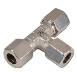 Beliebt T-Schneidringverschraubung - Baureihe LL - Edelstahl 1.4571 - Rohr-Ø 4 bis 8 mm - PN 100
