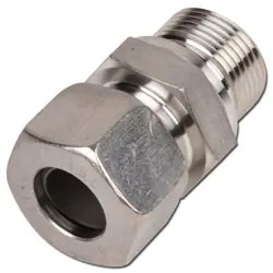 Neuheit Einschraubverschraubung - Baureihe L - Edelstahl 1.4571 - Rohr-Ø 6 bis 42 mm - AG M10 x 1 bis M48 x 2 - PN 160 bis 315