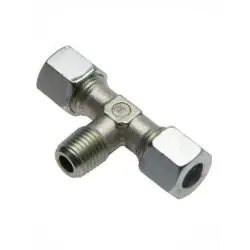 T-Einschraubverschraubung - Baureihe S - Stahl verzinkt - Rohr-Ø 6 bis 16 mm - AG M12 x 1,5 bis M22 x 1,5 (kon.) - PN bis 630 Bestpreis