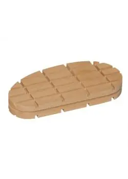 Holzklotz - flache Ausführung - Länge 112 bis 130 mm - Höhe 14 mm Billig