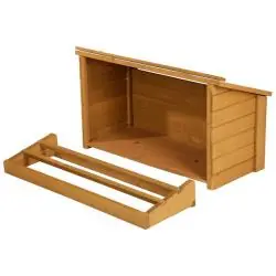 Legenest - zu Kleintierstall 890100082807 - mit Bitumendach - Länge 85 cm - Breite 37 cm - Höhe 48 cm Angebot