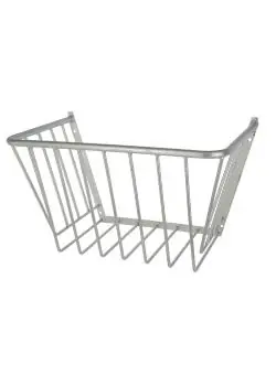 Heuraufe - großes Modell - Metall verzinkt - (L) 75,3 x (B) 47,5 x (H) 46,5 cm - Preis per Stück Neu