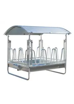 Viereckraufe Standard - Breite 2,3 m - Länge 2,3 m - Höhe 2,5 m Bestpreis