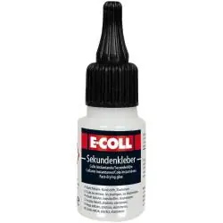 E-COLL Sekundenkleber-Gel - 20 g - Preis per Stück Neu Im Sortiment