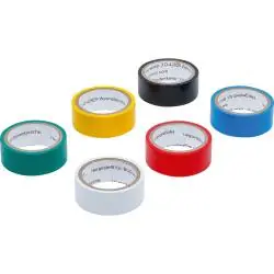 Neue Kollektion PVC-Klebeband - 6-tlg. 19 mm x 3,5 m