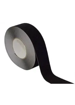 Rabatt ROLL-Antirutschband SK - für Schwimmbäder - Breite 14 mm - Rolle á 18 m - Farbe schwarz und beige