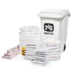 Geprüft PIG® Fahrbares Notfall-Kit Groß - Oil Only