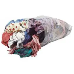Kattunputzlappen - hellbunt - 10kg Knallerangebot