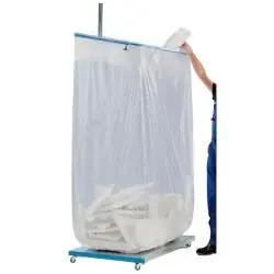 Abfallsack - LDPE - Inhalt 300 bis 2500l - transparent - Preis per VE Rabatt
