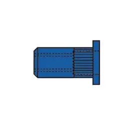 CAP® Blindnietmuttern GESIPA® - Stahl - Standard Flachrundkopf - geschlossen - Preis per VE Sichere Zahlung