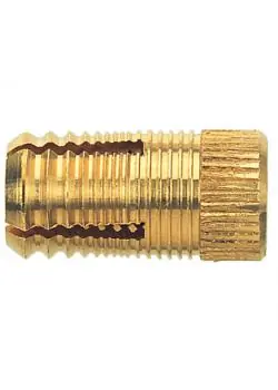 Nur Für Kurze Zeit Messingdübel PA 4 - Gewinde M6-M10 - Dübellänge 7,5-25 mm - VE 25 bis 200 Stk. - Preis per VE