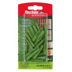 Online Kaufen Universaldübel UX GREEN 6 x 35 R K - mit Rand - SB-Karte - VE 5 Stück - Preis per VE