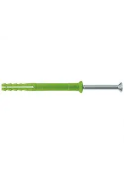 Neue Ware Nageldübel N GREEN S - mit Senkkopf und galvanisch verzinkter Nagelschraube