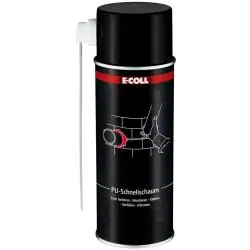 PU-Schnellschaum - 500 oder 750 ml - FCKW-frei - Baustoffklasse B2 DIN 4102 - E-COLL - Preis per Stück Neue Ware