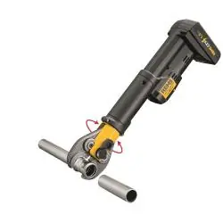 Wochenendangebot REMS Mini-Press S 22 V ACC Basic-Pack - in Stahlblechkasten - inkl.Zubehör
