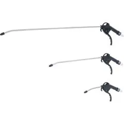 Druckluft-Ausblaspistolen-Satz - 3-tlg. Länge- 110 mm-300 mm-500 mm Begrenztes Angebot