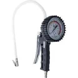 Reifenfüllpistole "BGS" - Füllbereich bis 10 bar - Manometer Ø 80mm - Schlauch 5 Sichere Zahlung