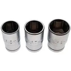 Steckschlüssel-Satz - Größen 15, 17, 19 mm - Antrieb 12,5 mm (1/2") Rabatt