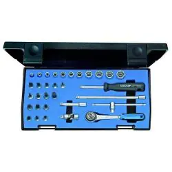 Aktuell Steckschlüssel-Satz - 32-teilig - 1/4″ Sechskant-Antrieb