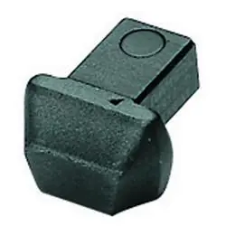Beliebt Einsteck-Anschweißstück SE - 14 x 18 mm Rechteckaufnahme - 25 mm lang