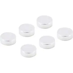 Neue Ware Magnet-Satz - extra stark - Durchmesser 8 mm - Inhalt 6-tlg.