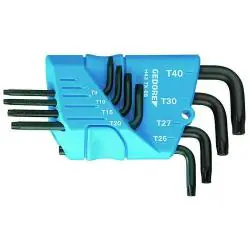Mega-Angebot Winkelschraubendreher-Satz im Halter - 8- bis 9-teilig - für Innen-TORX® Schrauben