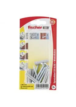 Dübel SX und Winkelhaken - Bohrernenn Ø 6 mm - Dübellänge 30 mm - VE 5 Stück - Preis per VE Angebot